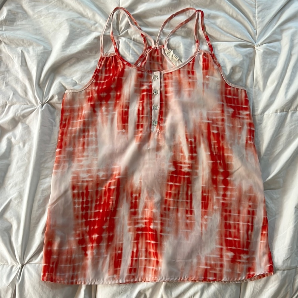 Tie dye style elegant top
